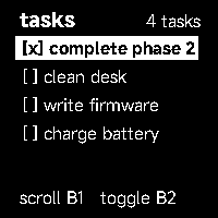 Tasks running on ersa.wearable